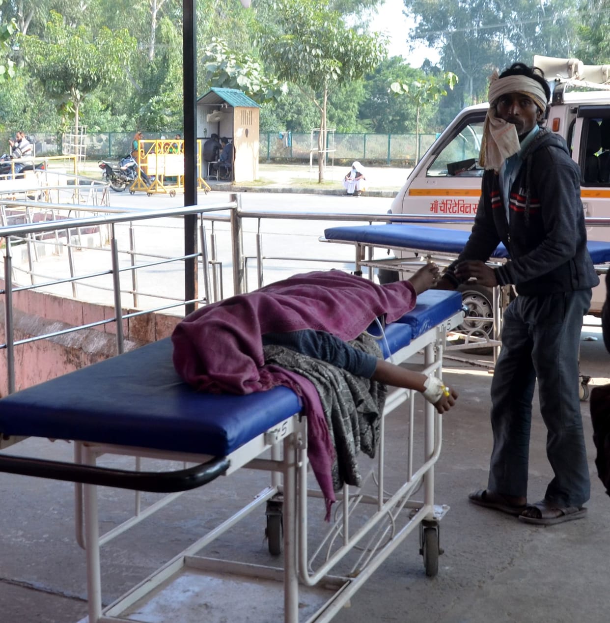 Patients returning from JN Medical College without treatment