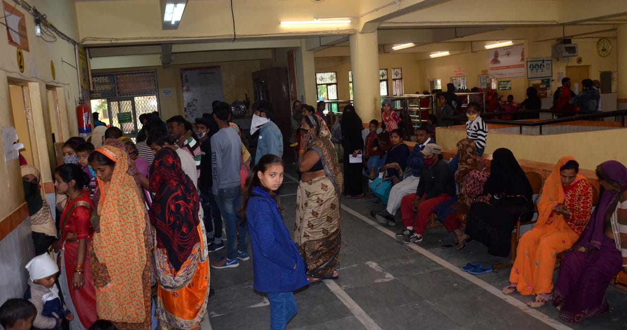 ICU full in Deendayal Hospital