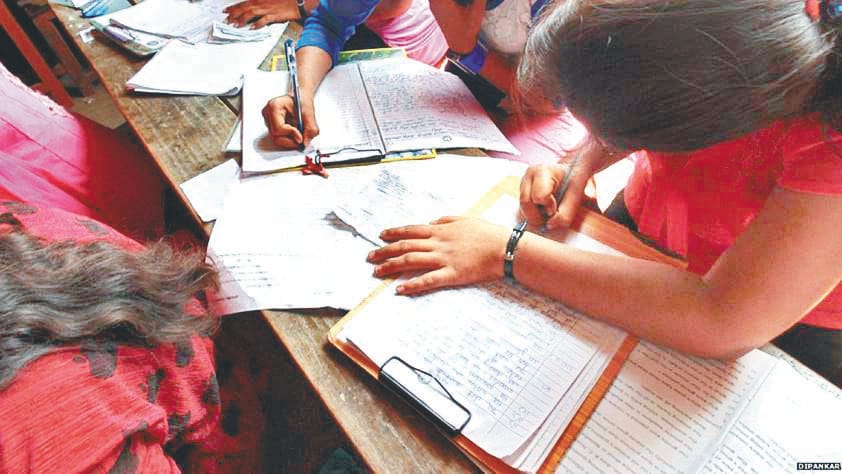 Exam of UKPSC in Bageshwar