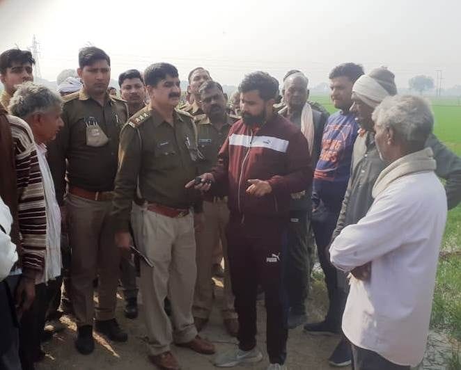 Hathras: Death of a farmer guarding the crop