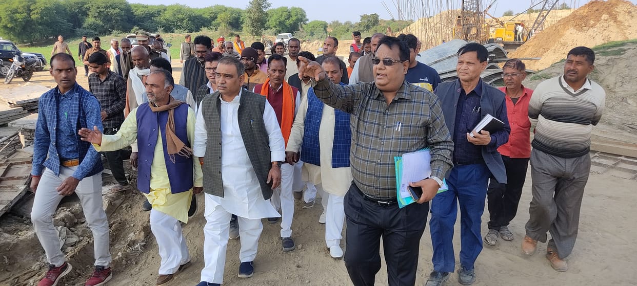 Minister of State said, start Saraini bridge by January, officials said five crore more are needed