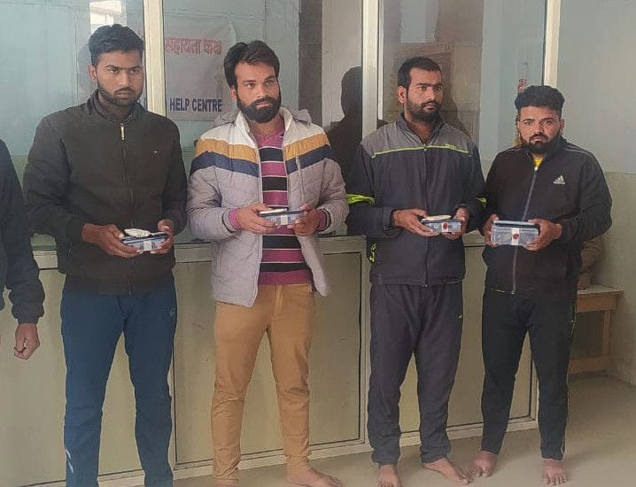 Interstate solver gang busted, four arrested including gangster