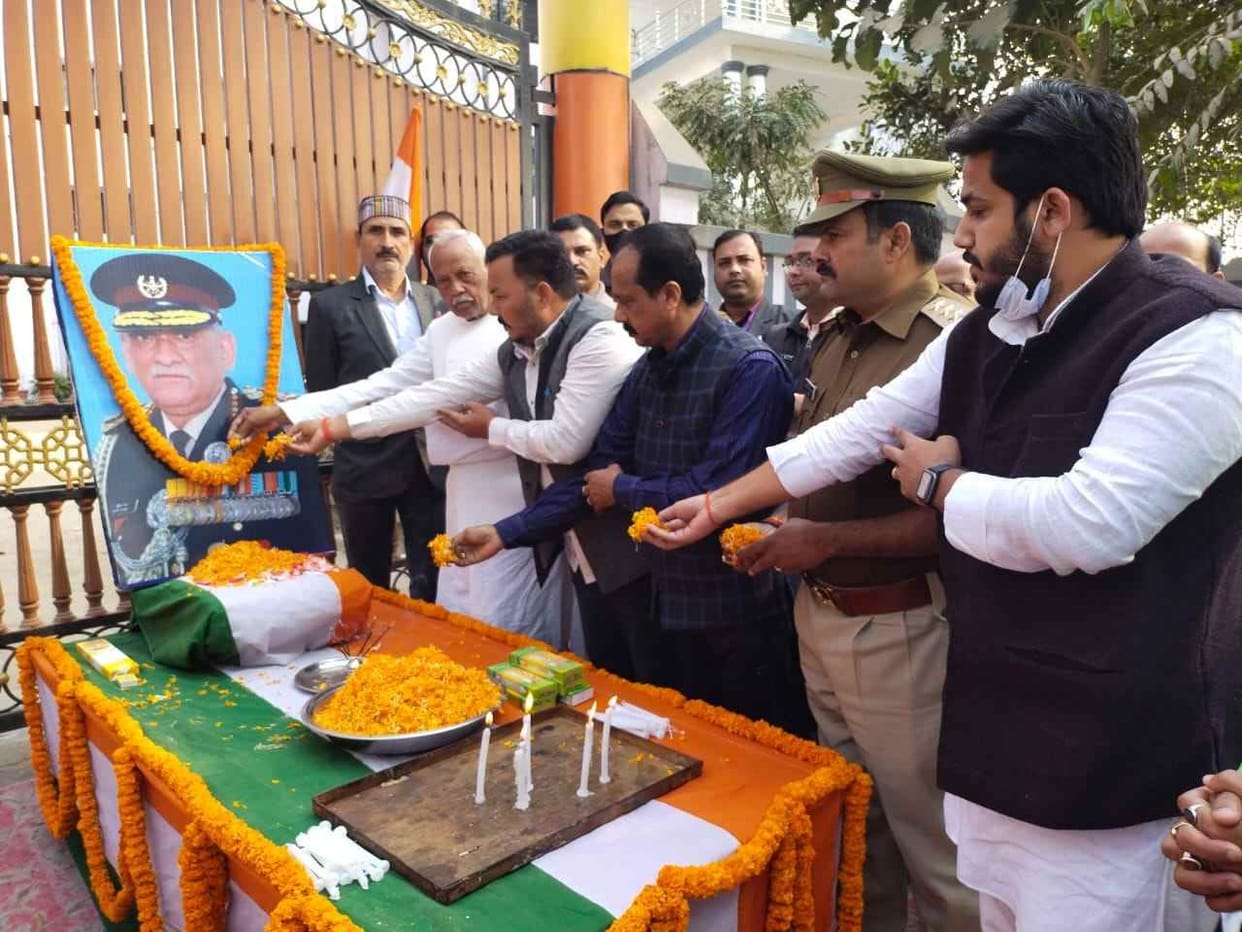 'General Rawat was a courageous and brave warrior'