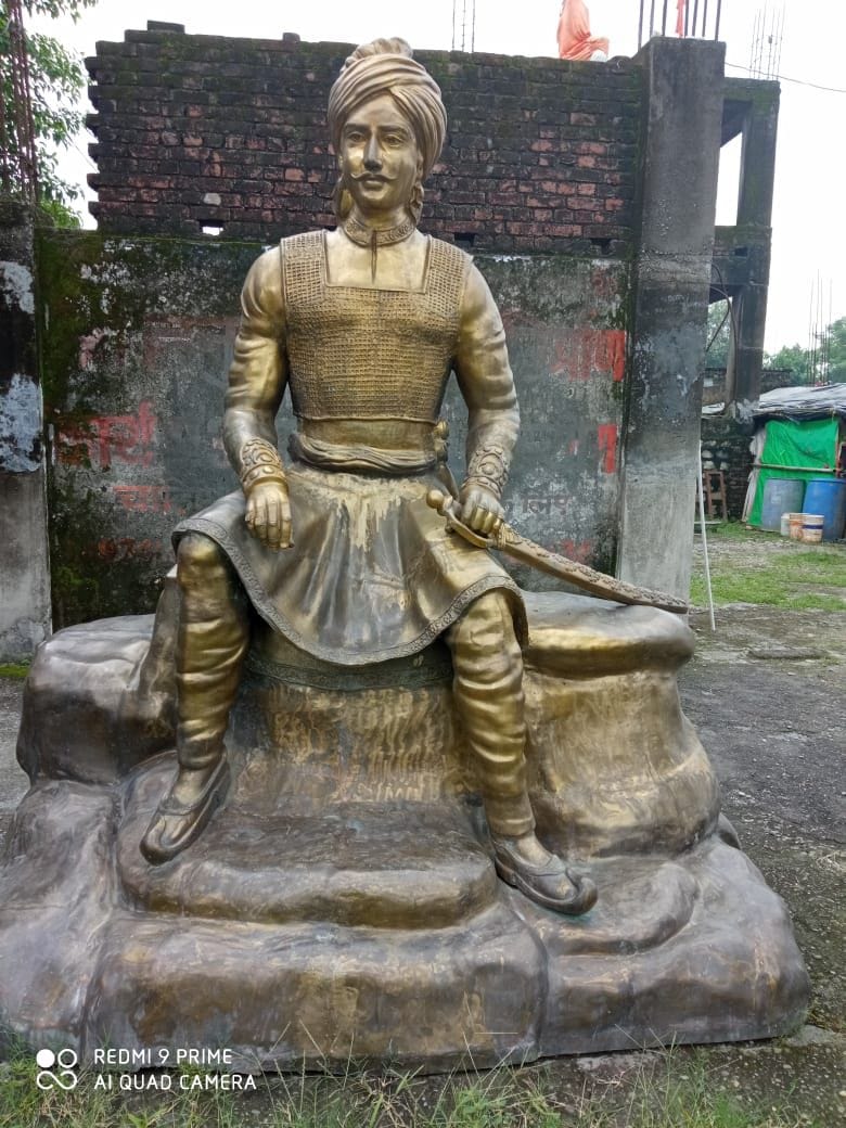 Veer Nantram Negi's statue will be installed at Mandi Gate