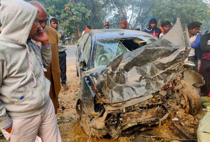 three died road accident in pratapgarh today news kohandaur prayagraj crime news basti gorakhpur