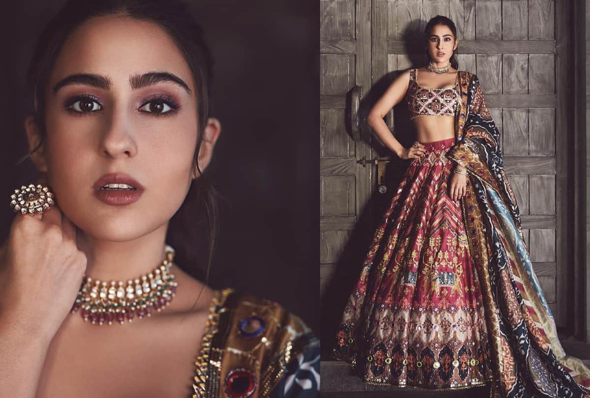 Sara Ali Khan Multi Color Lehenga Best For Wedding Season