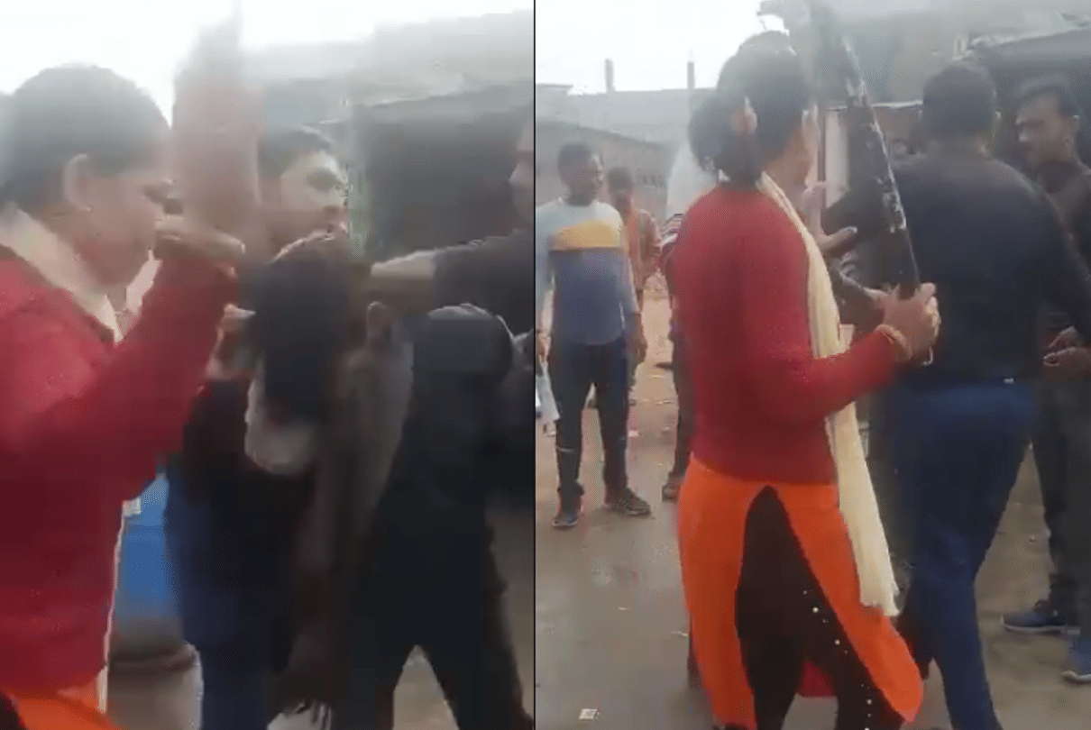 Shivpuri: The shopkeeper beats the old man over a dispute over 5 rupees, the daughter took revenge; video went viral
