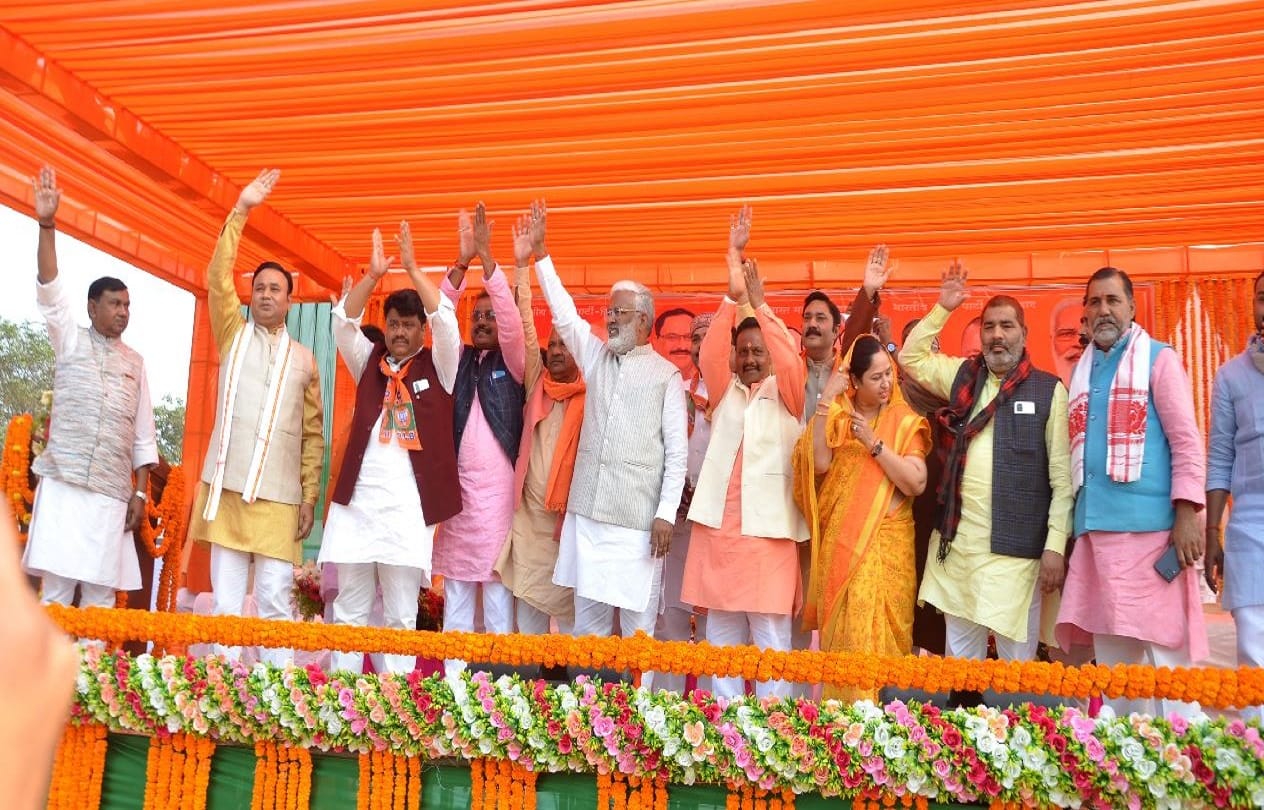 UP Election 2022 BJP special strategy to demolish Akhilesh yadav samajwadi party stronghold azamgarh  Swatantra Dev Singh rally