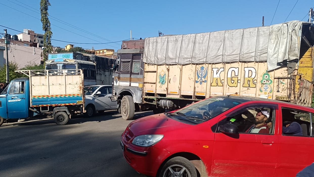 Traffic blocked