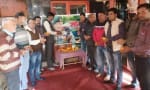 नजीबाबाद में सीडीएस बिपिन रावत को श्रद्धांजलि देते मीडियाकर्मी।