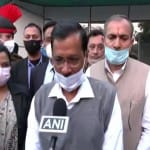 जनरल बिपिन रावत को श्रद्धांजलि अर्पित करने के बाद दिल्ली के सीएम अरविंद केजरीवाल