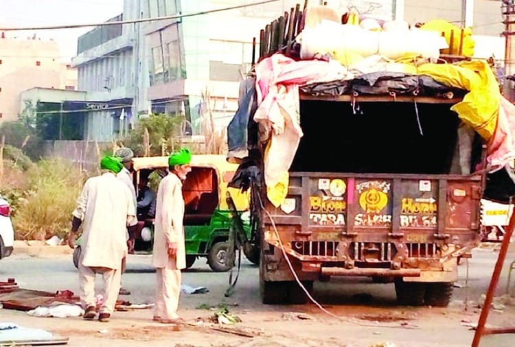 The luxury trolleys and huts of the farmers movement will witness the struggle