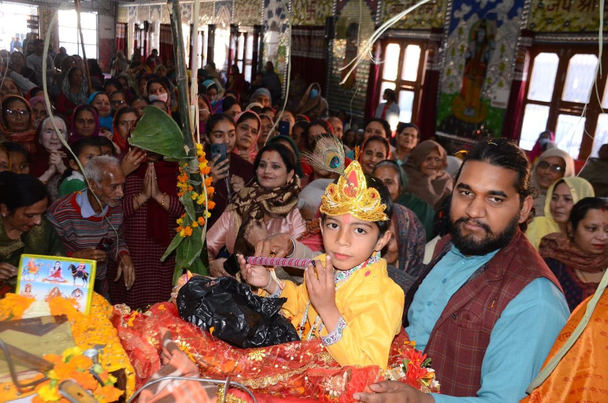 Echoes on the birth of Lord Krishna