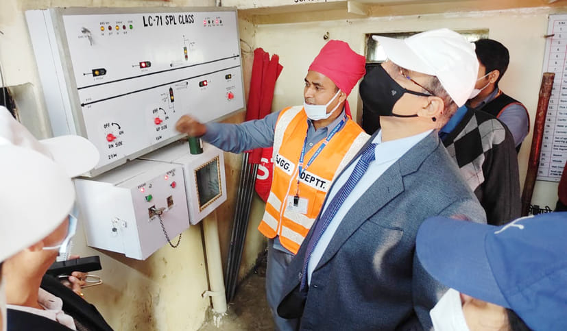 Northern Railway's GM inspected Deoband and Tapri stations