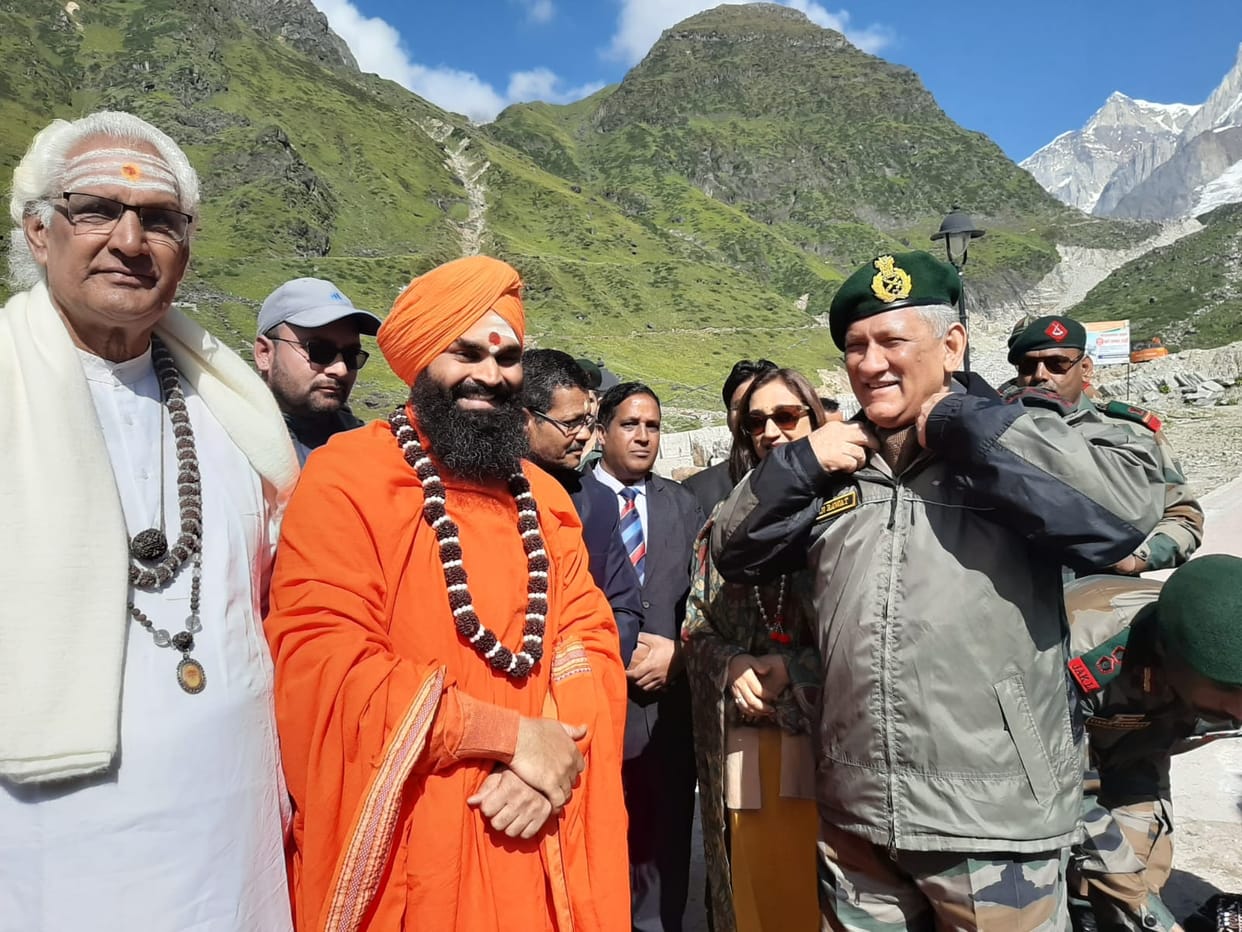 cds bipin rawat passes away: Senior priest of Kedarnath Temple demanded Bharat Ratna to CDS Bipin Rawat from Government of India