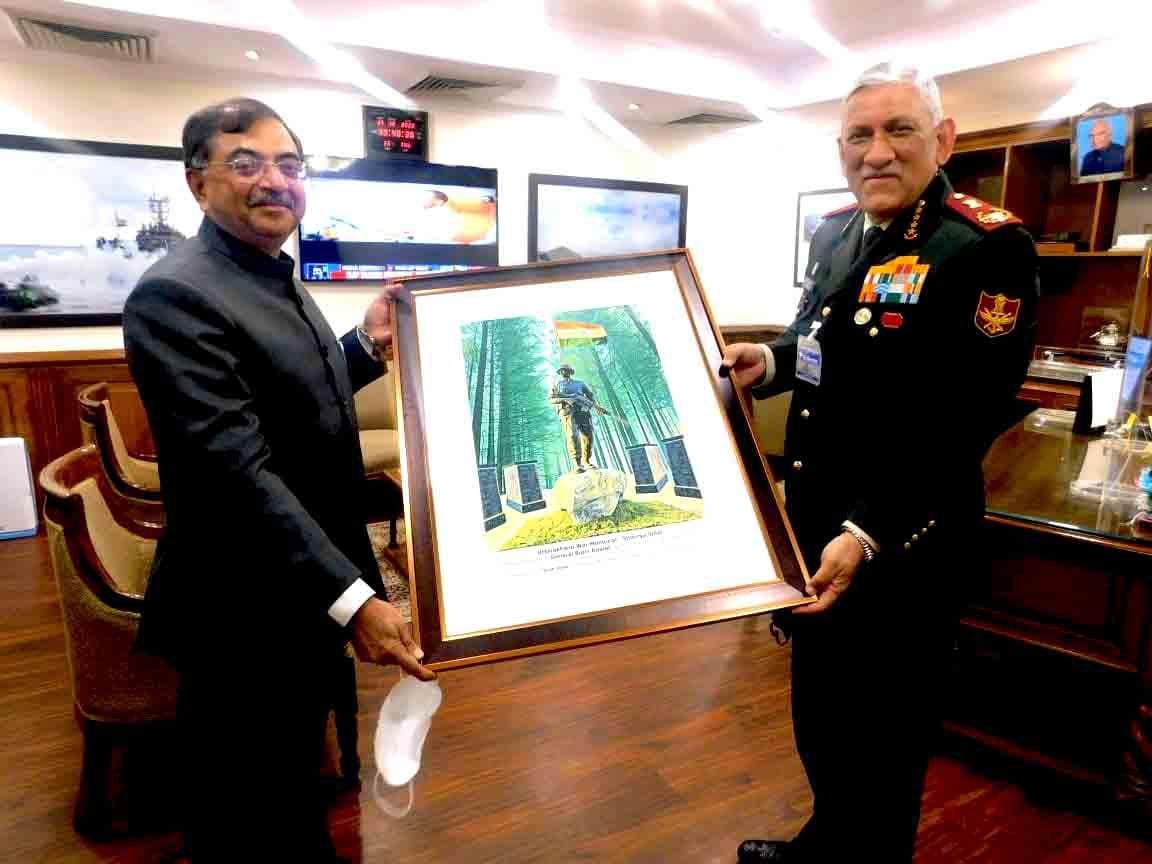 cds bipin rawat passes away: Bipin Rawat Promised to visit war memorial on December 16, says Tarun Vijay