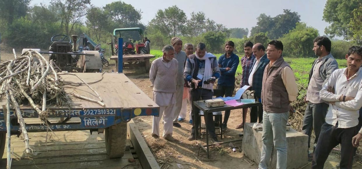 Ghatauli found at Biralsi purchasing center, clerk suspended
