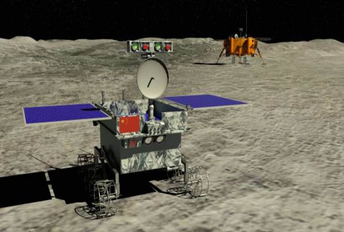 chinese rover yutu 2 revealed mysterious hut on moon these was rabbit shaped rock named jade rabbit