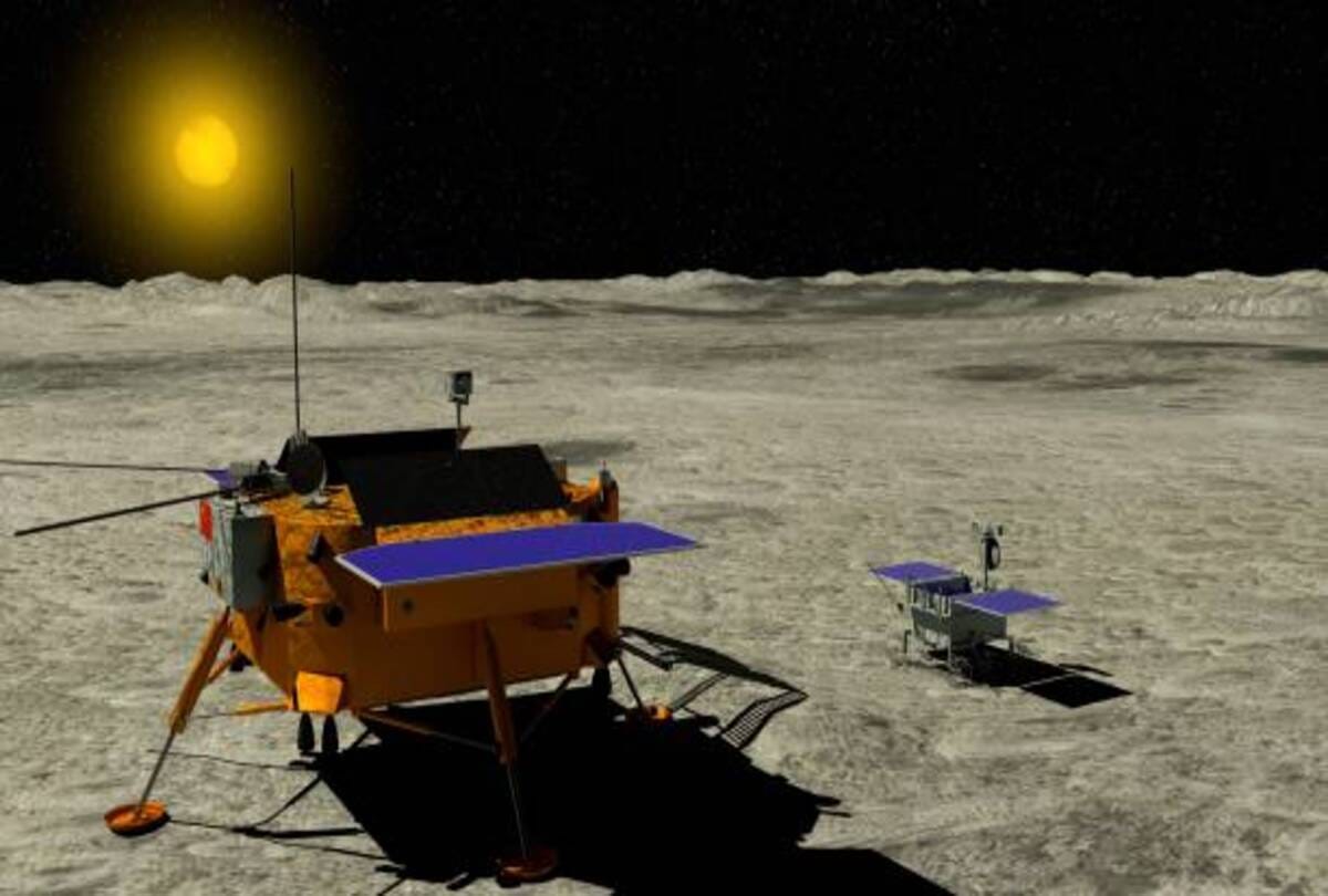 chinese rover Yutu 2 seen mysterious alien hut on moon