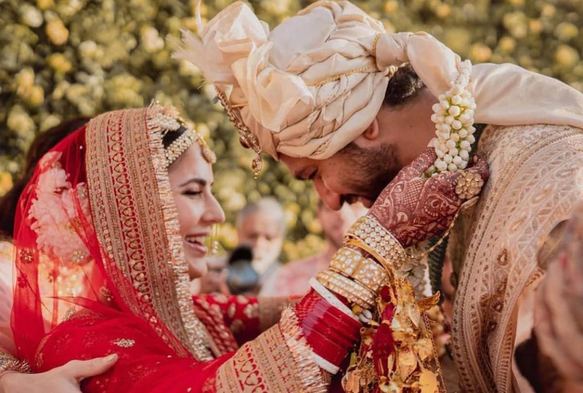 Katrina Kaif and Vicky Kaushal haldi ceremony pics goes viral