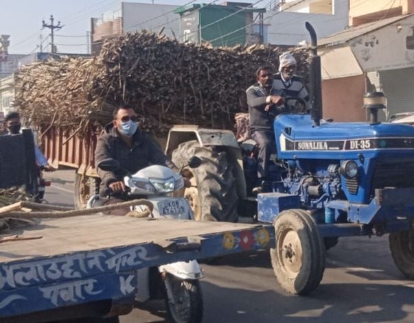 The effect of orders was not shown, overloaded vehicles kept running
