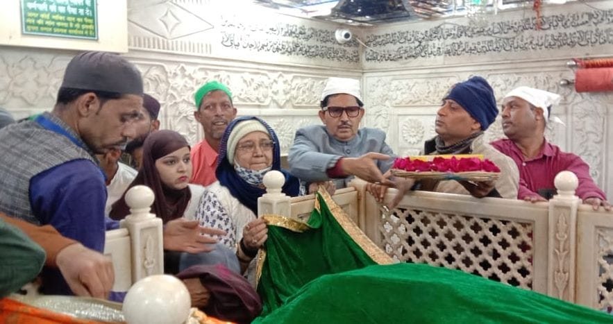 Chairperson of Dargah Committee presented the sheet