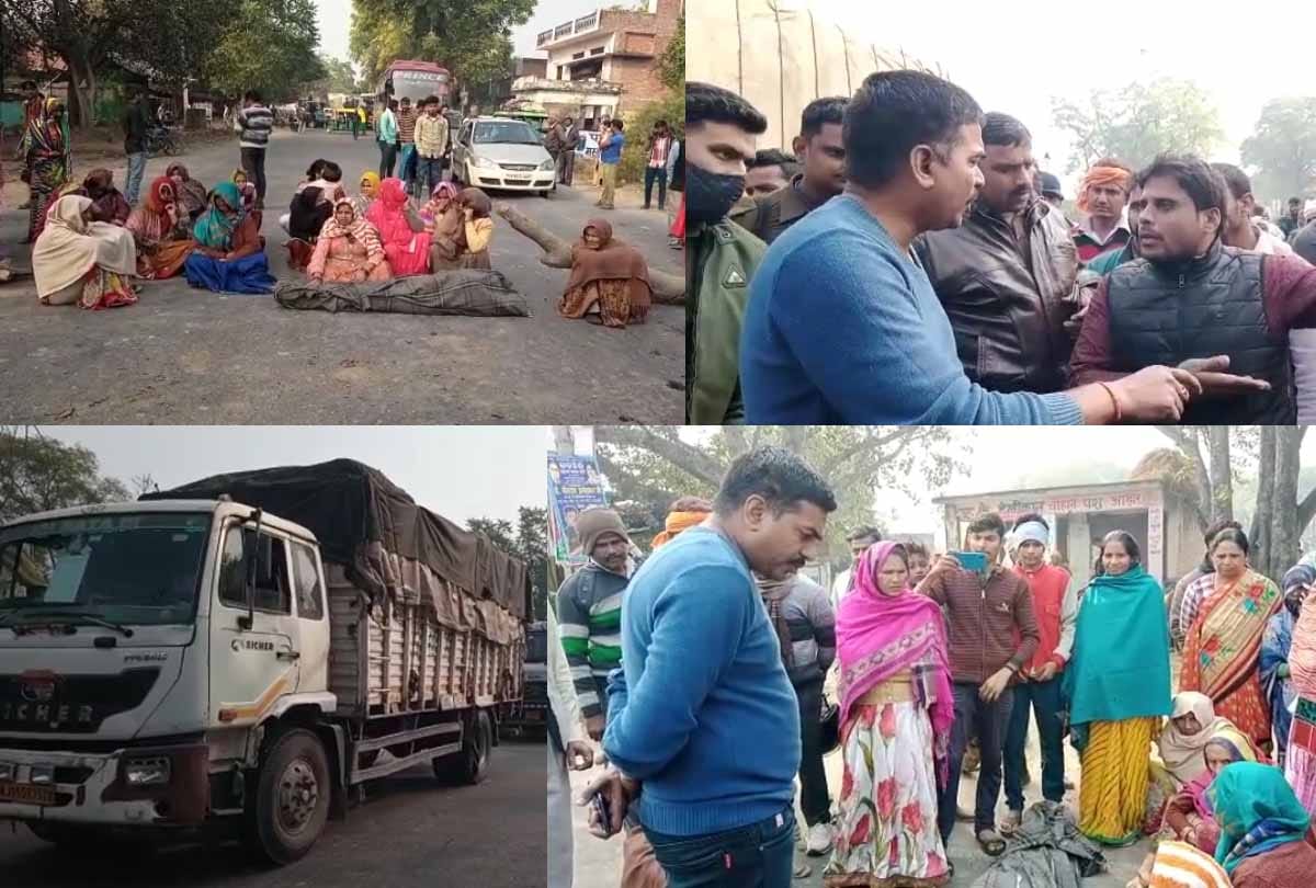 Kanpur: Stone pelting took place over land dispute, highway jammed alleging death of old lady