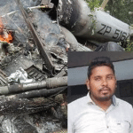 सीडीए के हेलीकॉप्टर क्रैश मामले में आपत्तिजनक कमेंट करने पर खंडवा के दुर्गेश वास्केले को पुलिस ने गिरफ्तार किया है।