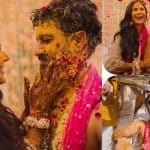Katrina Vicky Haldi Photos