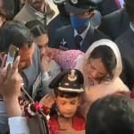 बेटे ने कैप पहन शहीद पिता को किया सैल्यूट