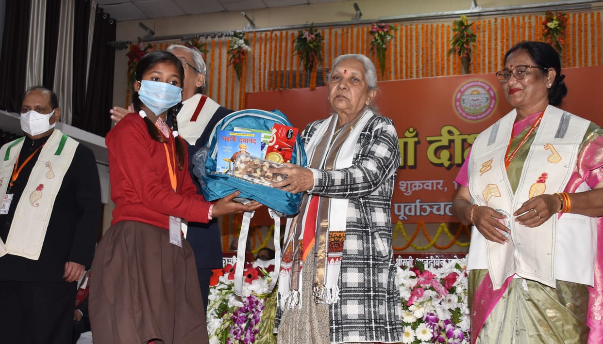 Governor expressed happiness on seeing the performance of the girl students