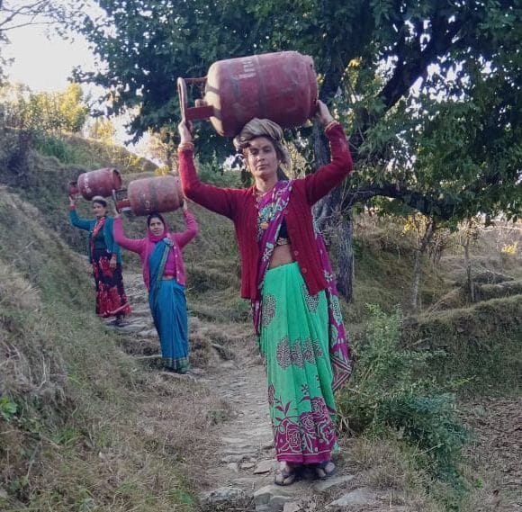 No Road In  Suri Village