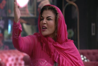 Bigg Boss 15: Rakhi Sawant was seen taking classes for the family members with broom shooed everyone in the morning