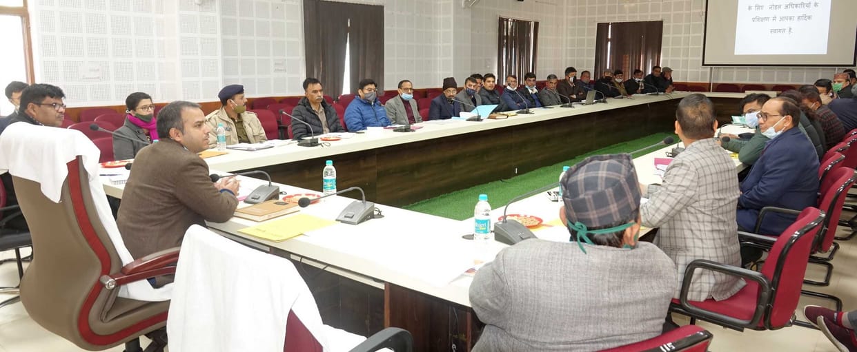 DM Takes Meeting Of Nodal Officers