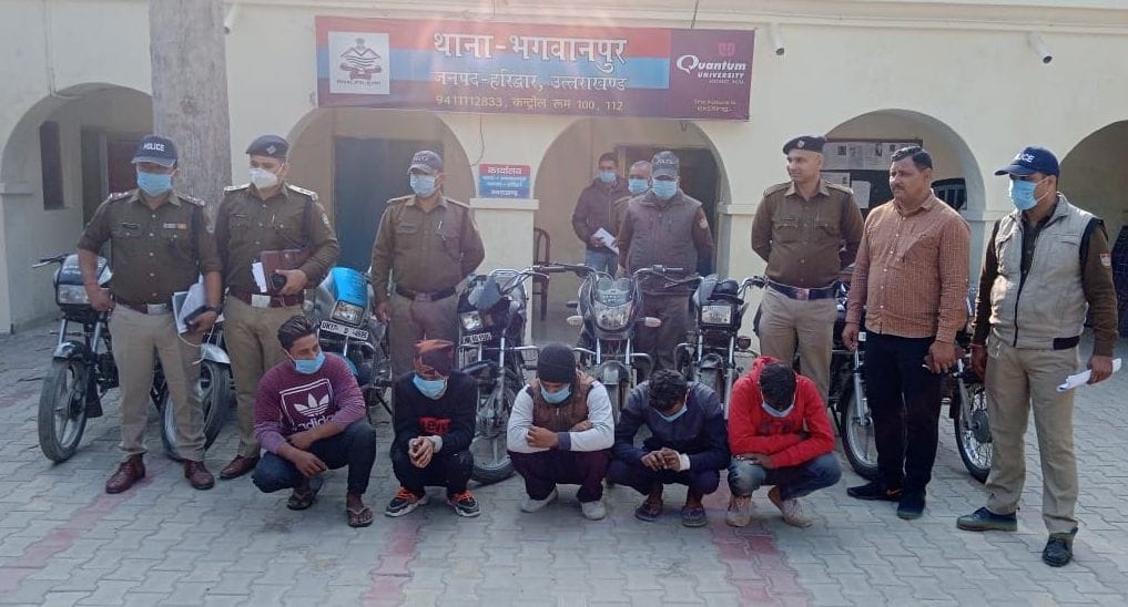 Five vicious men of interstate bike gang arrested