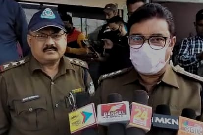 Shivpuri: Three ATMs were targeted, two ATMs were cut with a gas cutter and crooks flew away with 42 lakh rupees, did black spray on cameras