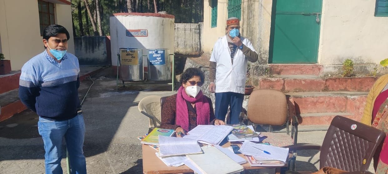 CMO Inspects Garur CHC