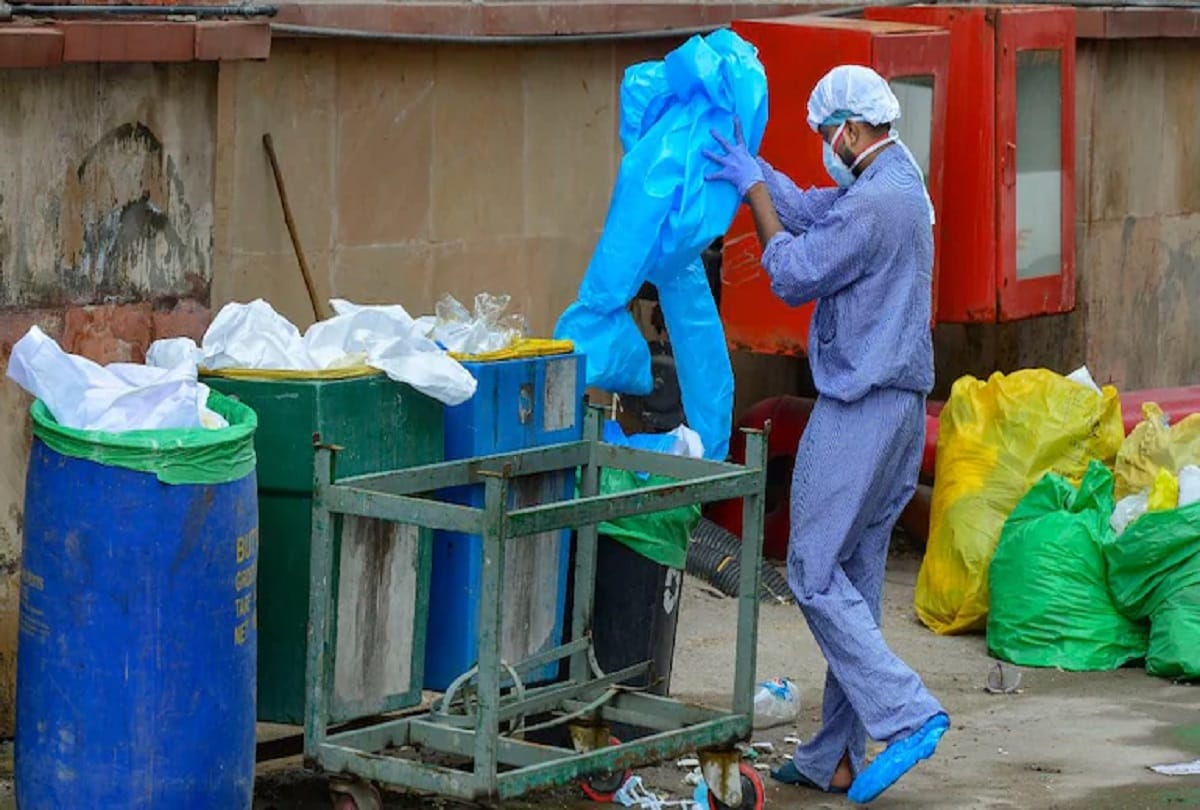 Disposable Face mask surged 9000 percent litter due to Covid19