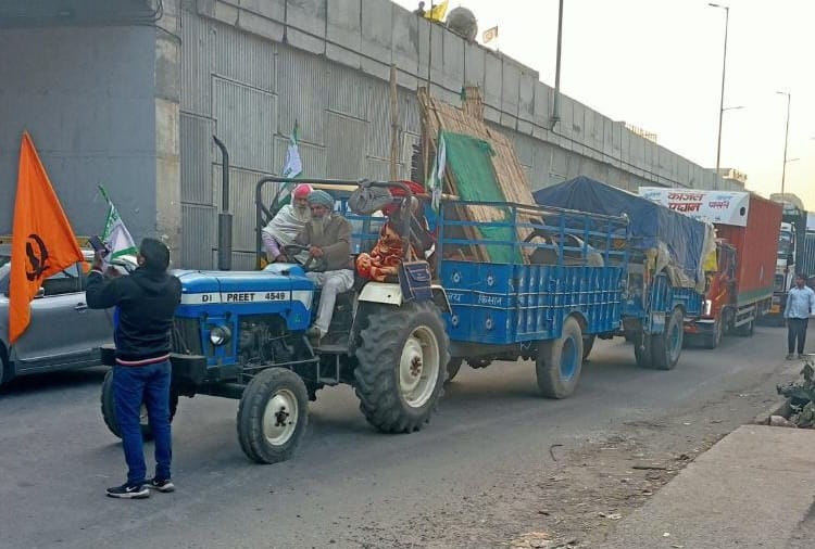 kisan andolan farmer rally end today latest news update: GT Road Jaam due to Farmers Return To Home from Kundli Border
