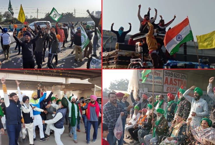 Farmers are Happy to Return Home from Delhi Borders