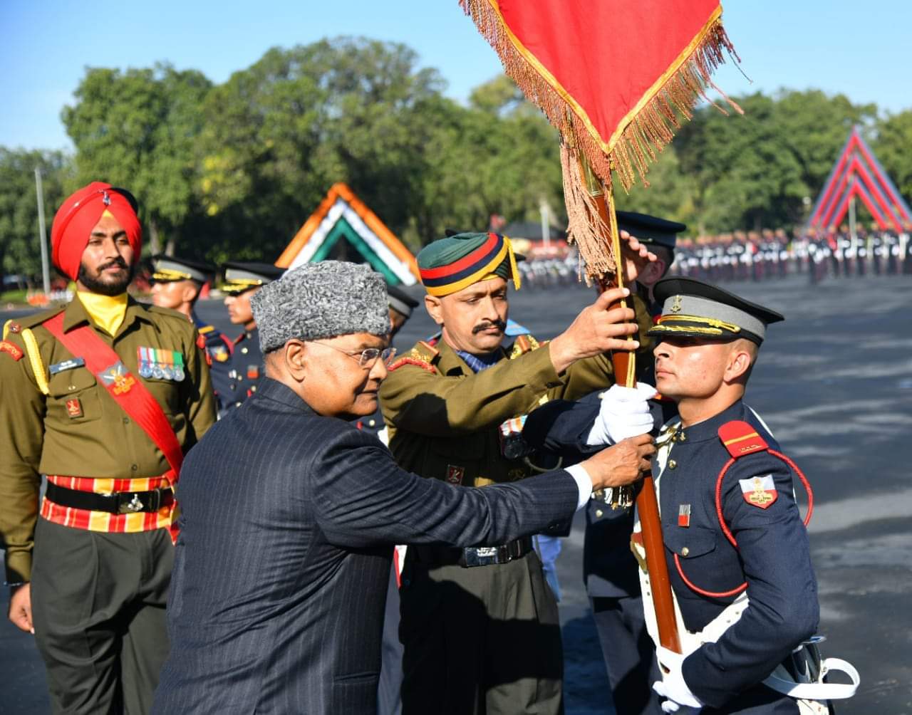 ima pop 2021: Indian Army get 319 young officers today see photos