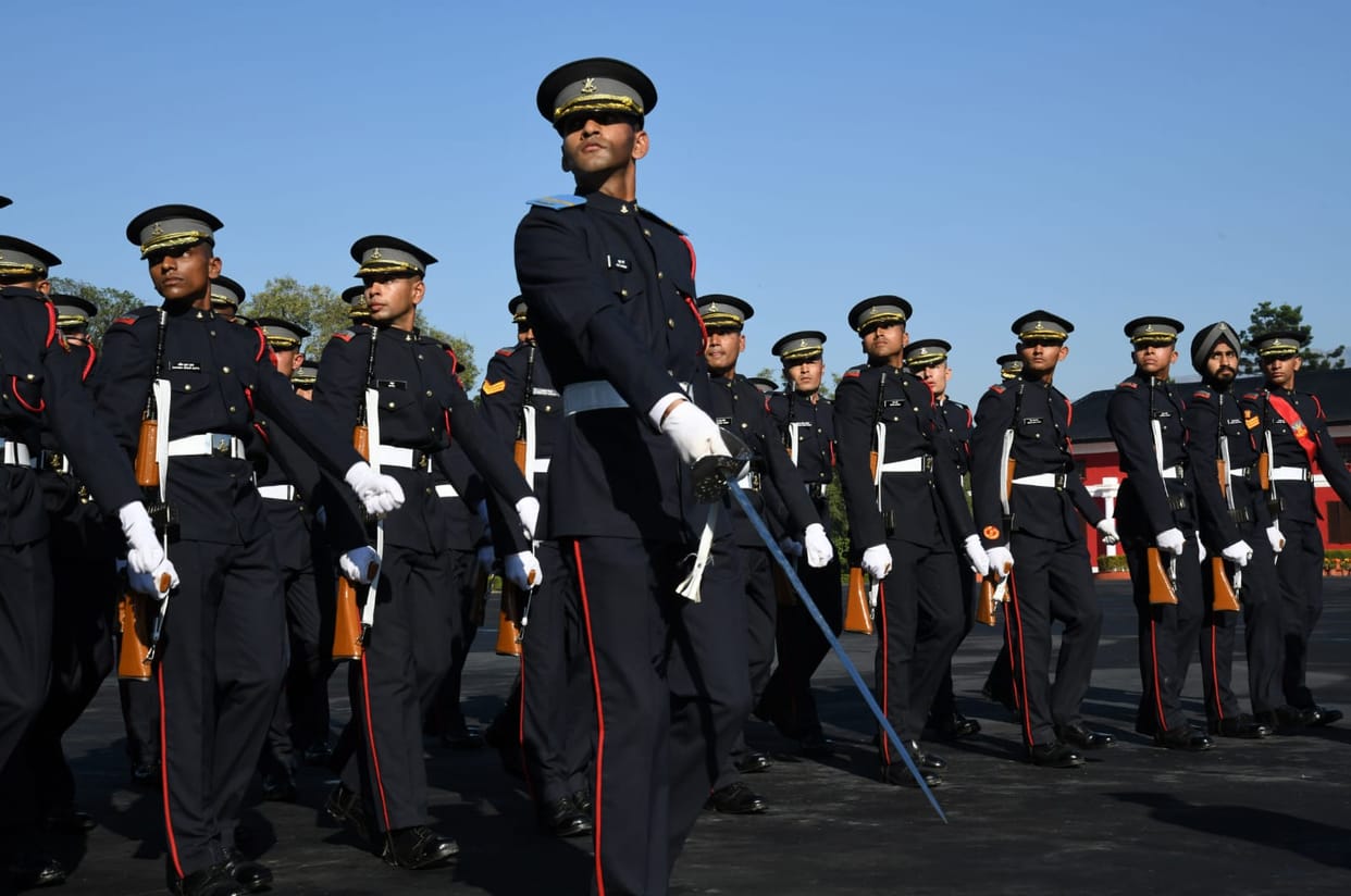 ima pop 2021: Indian Army get 319 young officers today see photos