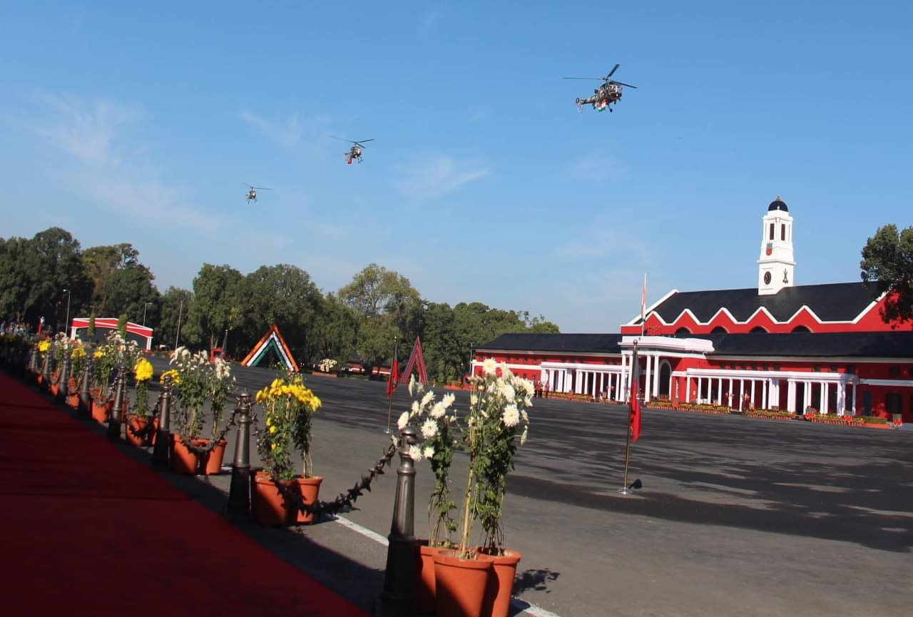 ima pop 2021: Indian Army get 319 young officers, but CDS Bipin Rawat presence felt every where see photos