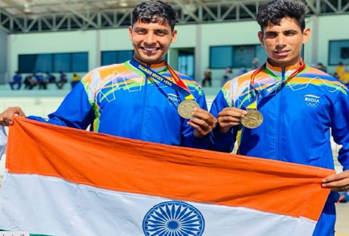 Asian Rowing Championships: Arjun Lal Jat, Ravi claim gold in double sculls, Parminder singh wins silver