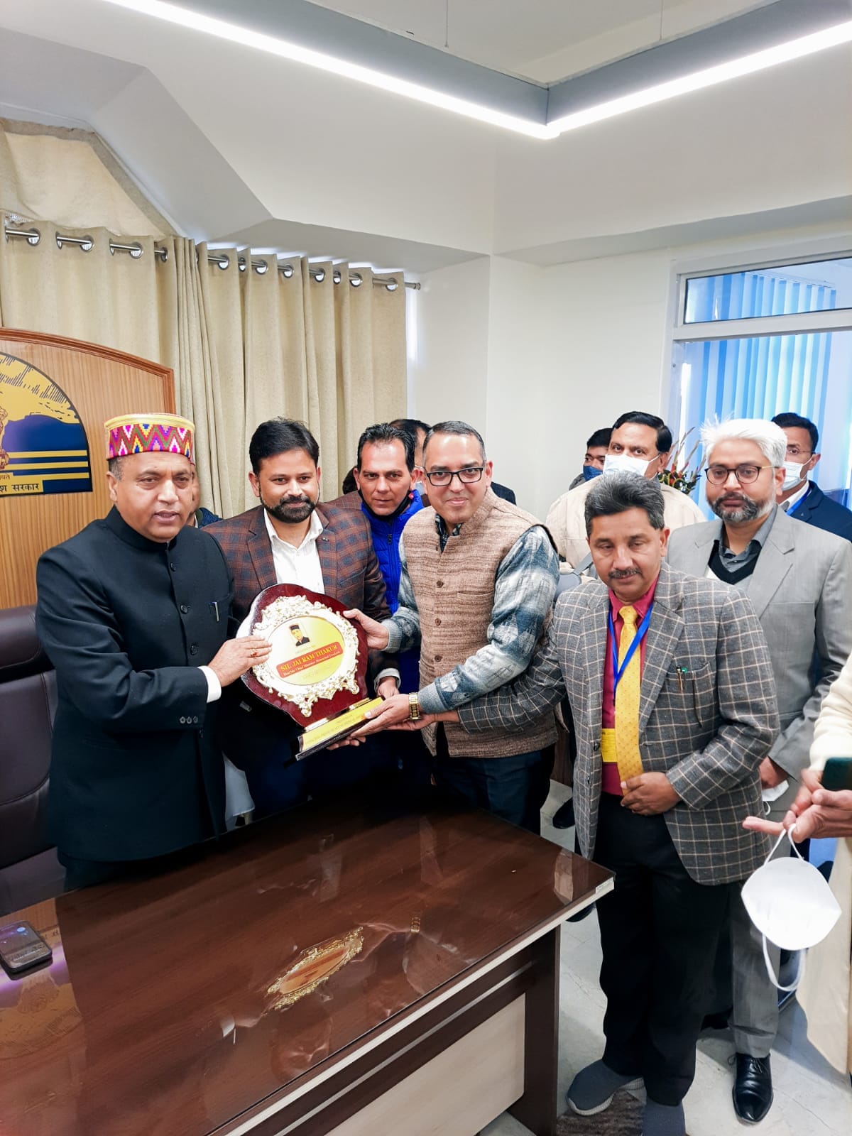 ayurvedic doctors meet cm jai ram thakur in dharamshala and discuss their demand
