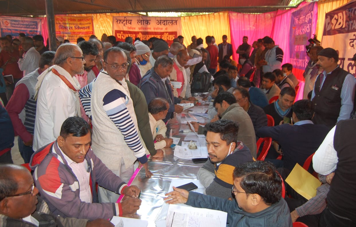 31000 matters solved in rashtriya lok adalat