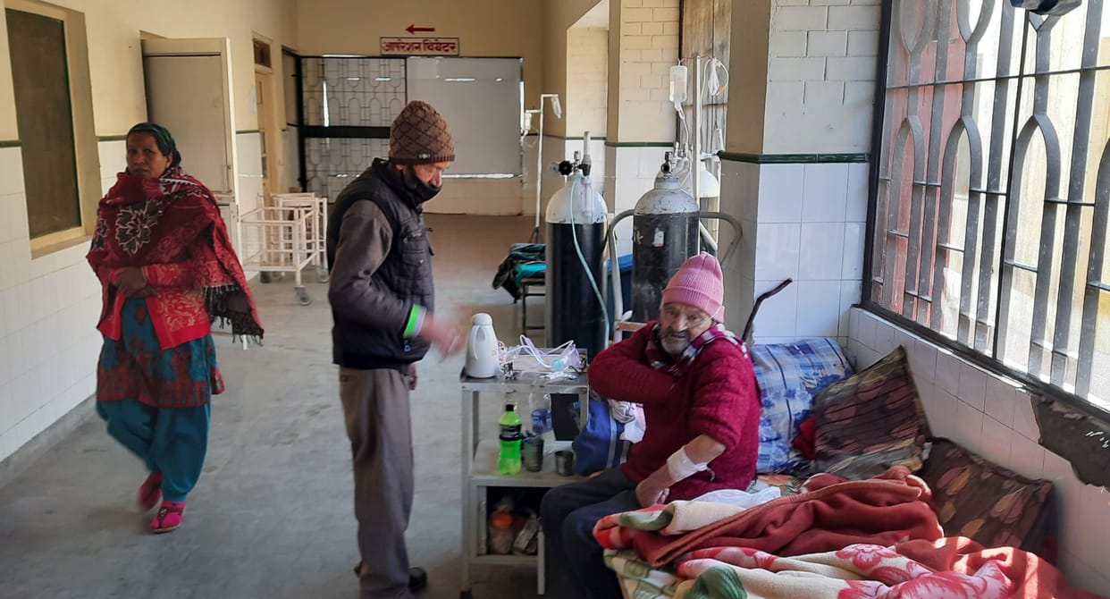 No Heater in Pithauragarh Hospital
