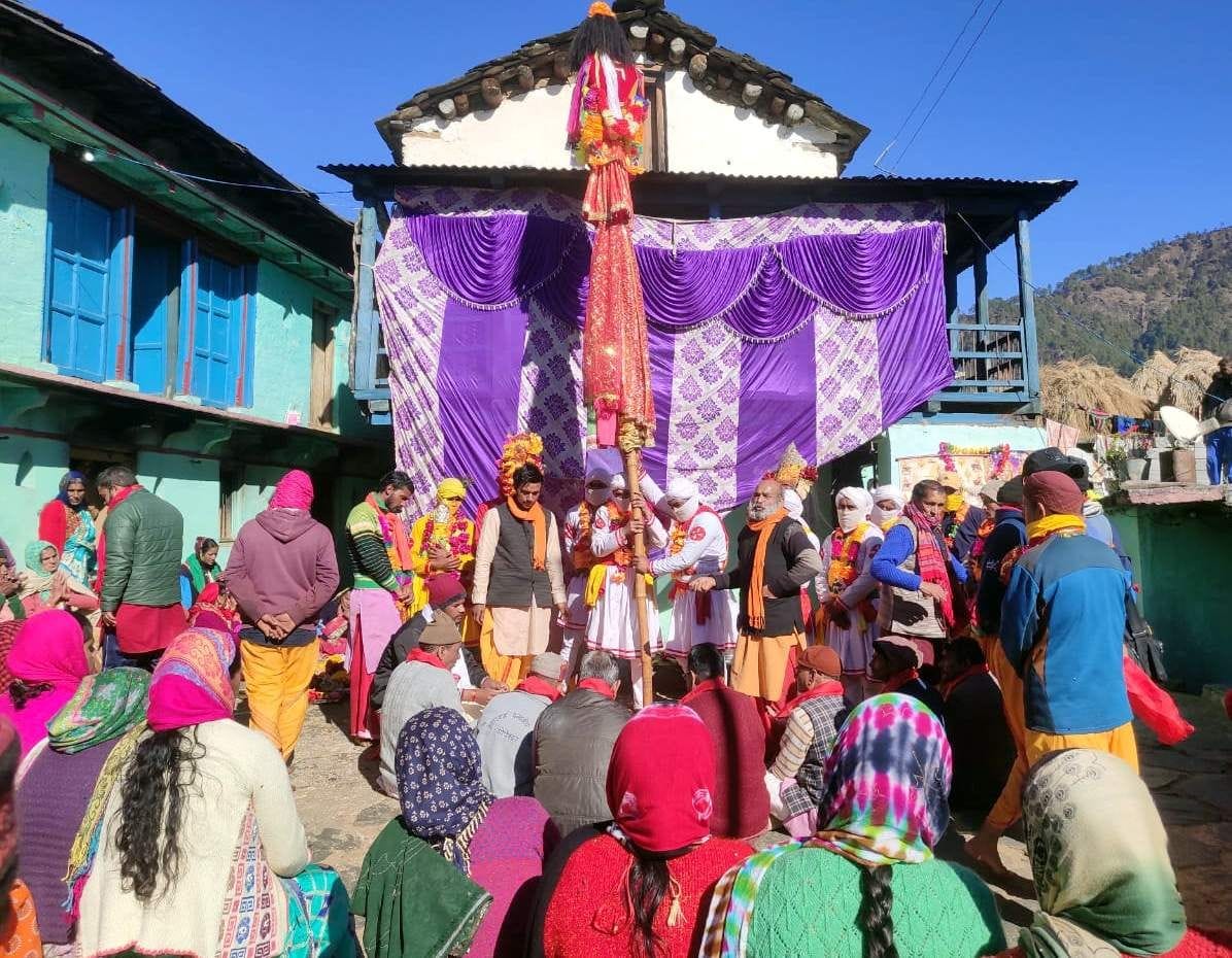 Goddess's Pashwas blessed the devotees