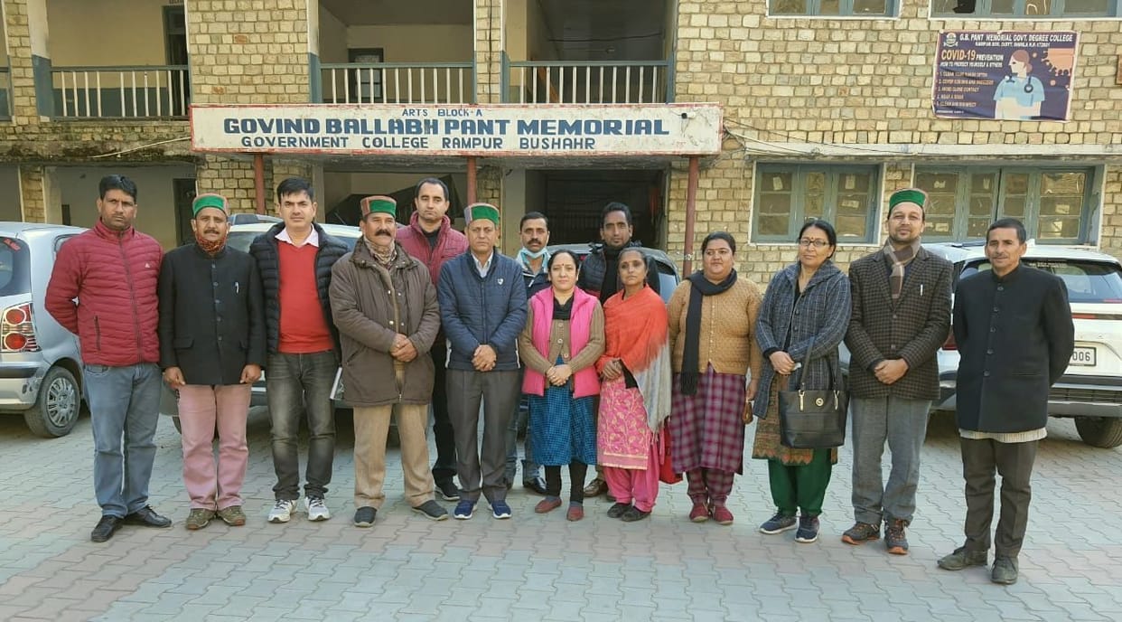 pta elected in pg college rampur