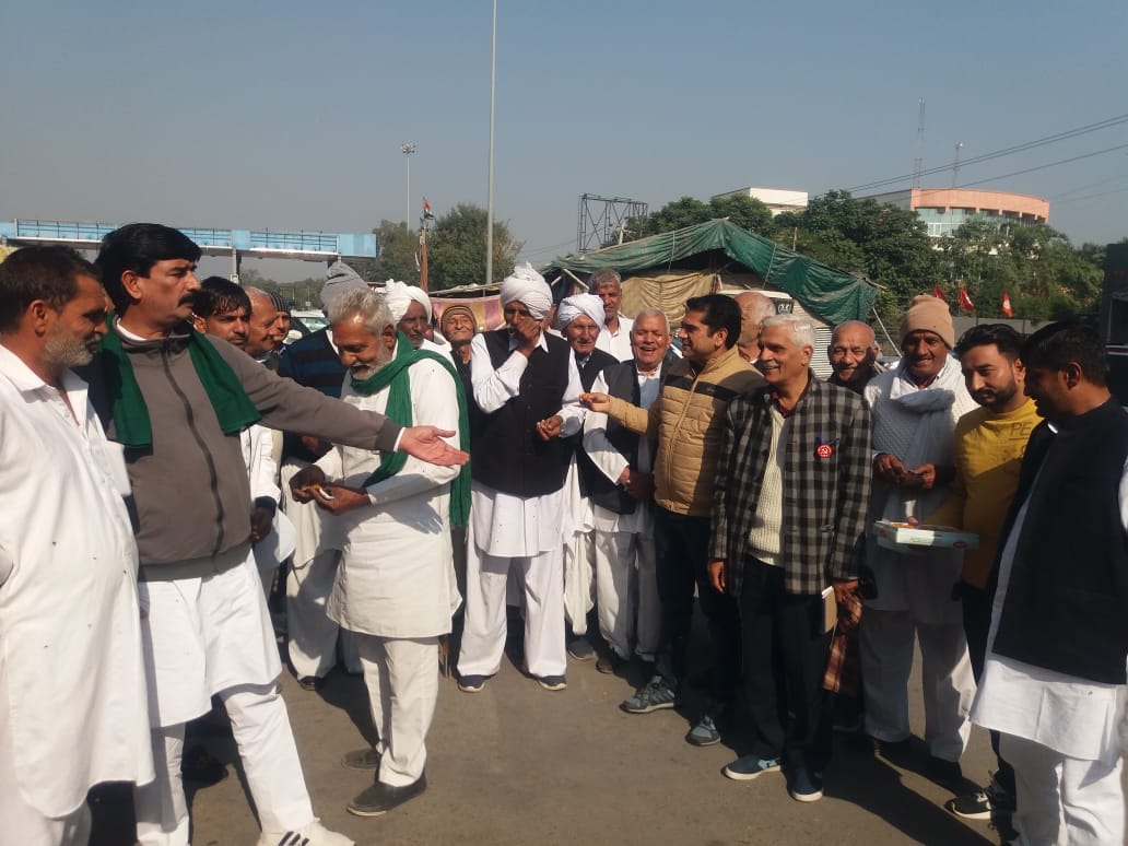Will celebrate victory at Singhu border, will come back after uprooting the tent